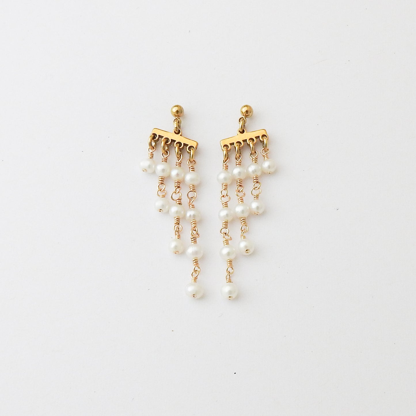 Ellery Earrings - Pearl