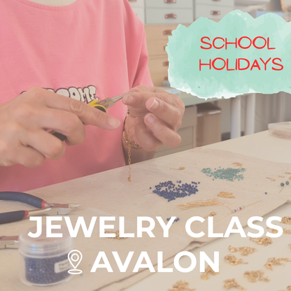Jewelry making class - 2h - SCHOOL HOLIDAYS
