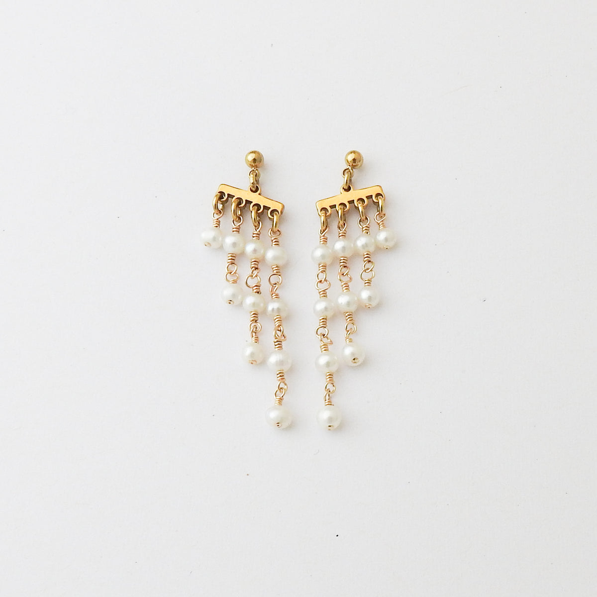 Ellery Earrings - Pearl