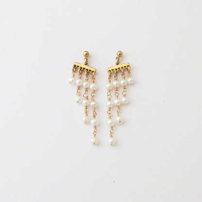 Ellery Earrings - Pearl