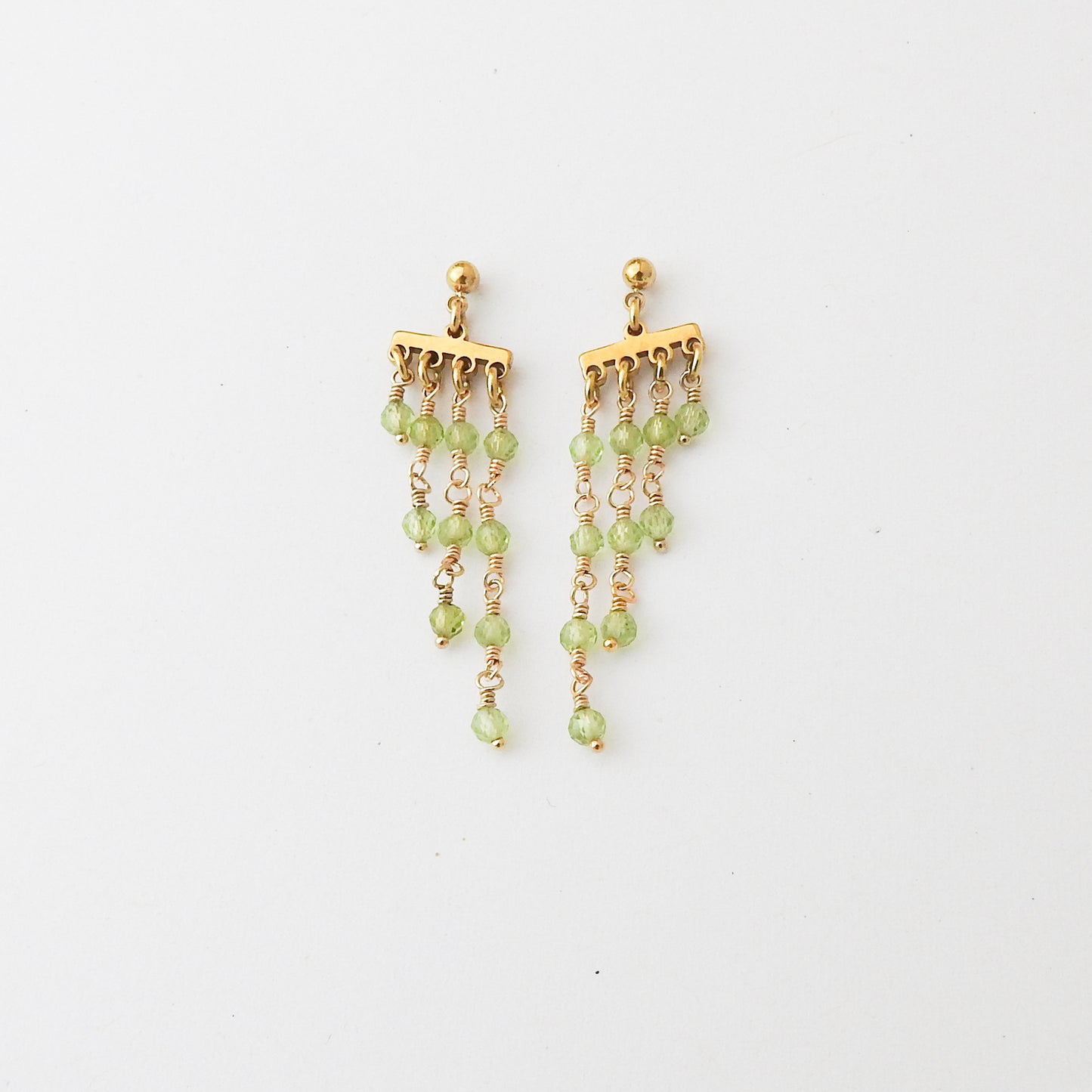 Ellery Earrings - Peridot