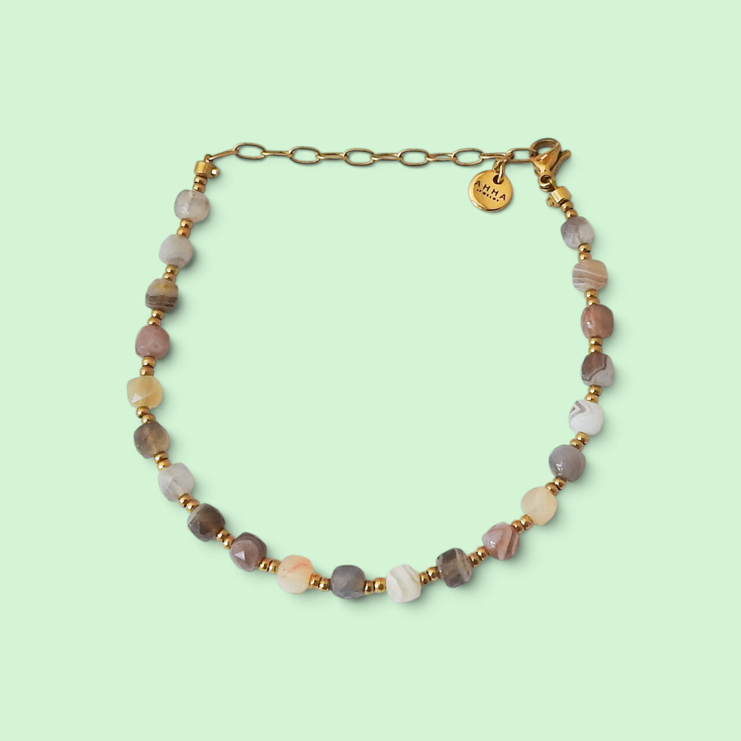 Gemini Bracelet With Persian Agate