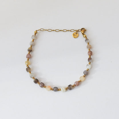 Gemini Bracelet With Persian Agate