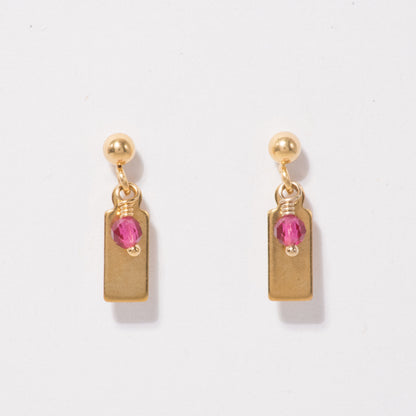 Jervis Birthstone Earrings