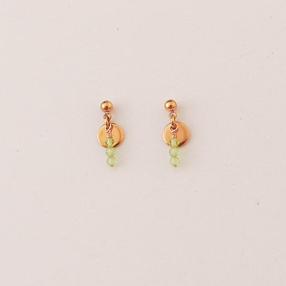 Collier de pierres de naissance en galets avec pierres naturelles