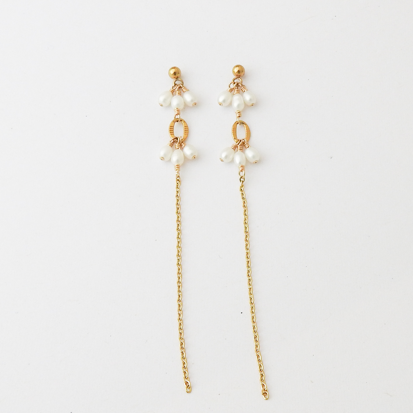 Mitchell Falls Earrings - Pearls