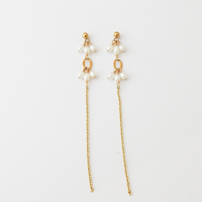Mitchell Falls Earrings - Pearls