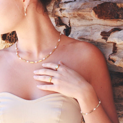 Riverina Necklace With Pearls