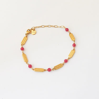 Riverina Bracelet With Ruby