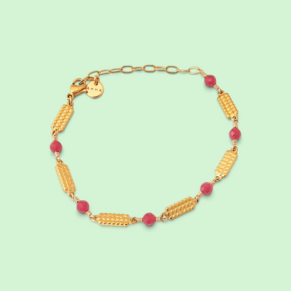 Riverina Bracelet With Ruby