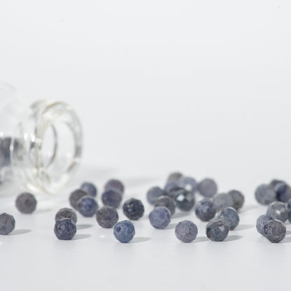Pendientes de aro con 3 piedras de nacimiento