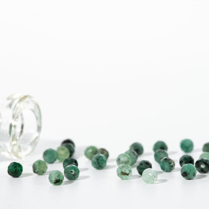 Pendientes de aro con 3 piedras de nacimiento