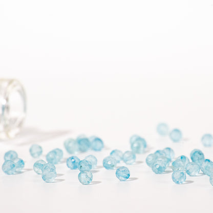 Pendientes de aro con 3 piedras de nacimiento