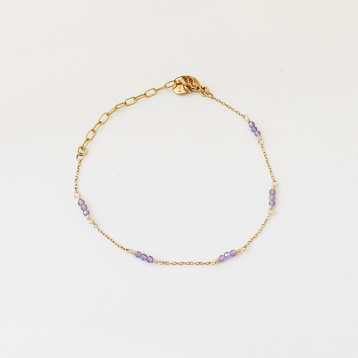 Triplet Falls Birthstone Bracelet