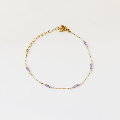 Triplet Falls Birthstone Bracelet