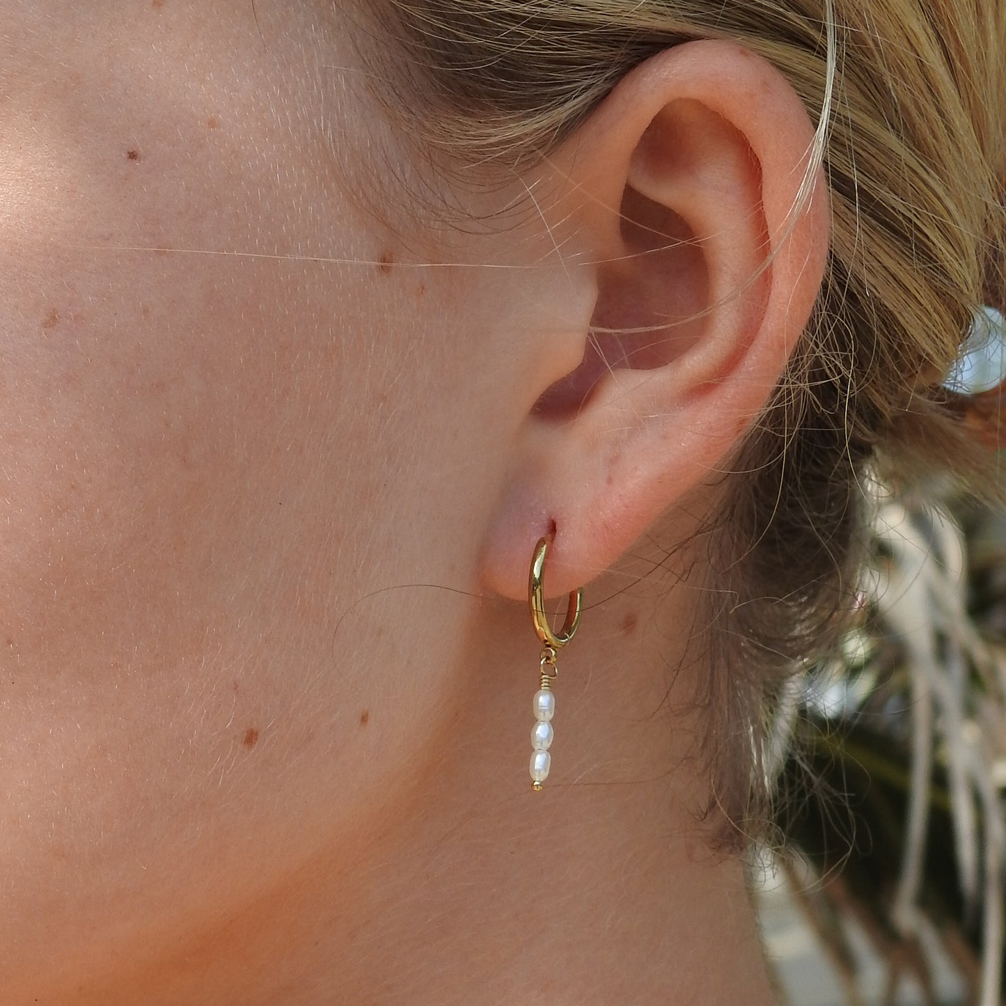 Collier de pierres de naissance en galets avec pierres naturelles